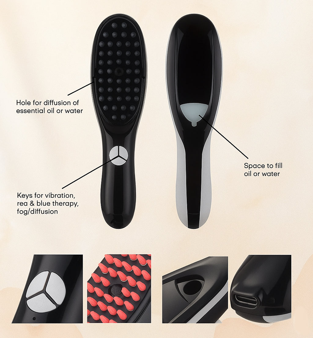 Lumera Led hair Therapy Brush